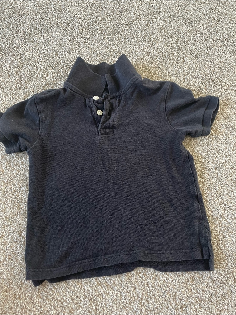 ‼️Mix and Match 3 items for $5‼️ 
The Children's Place XS Black Polo
